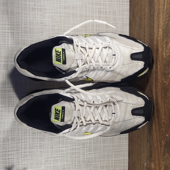 Nike Air Max Torch 4, Black White Gray Volt, Running Shoes - Picture 3 of 7